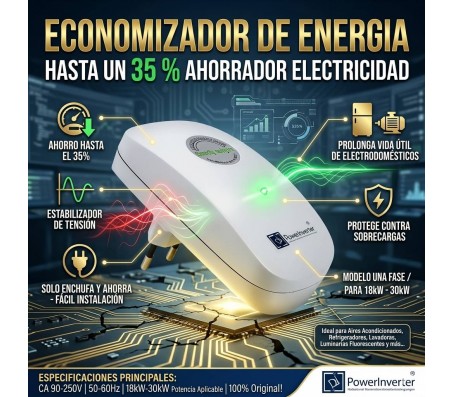 ECONOMIZADOR DE ENERGIA POWER SAVER 